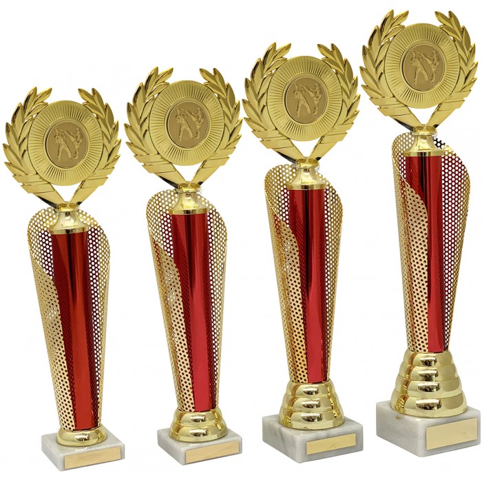  METAL CAGE TROPHY  - AVAILABLE IN 4 SIZES